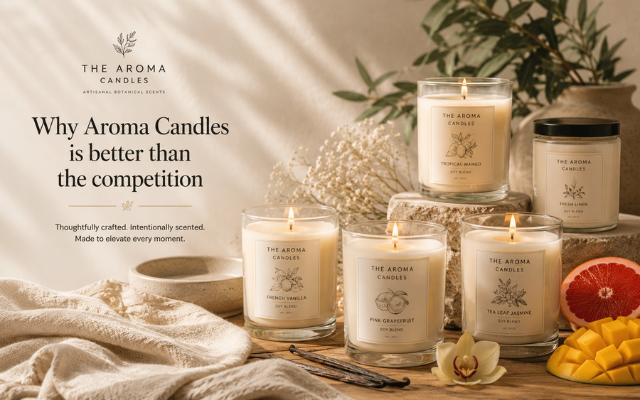 Why Aroma Candles is better than the competition