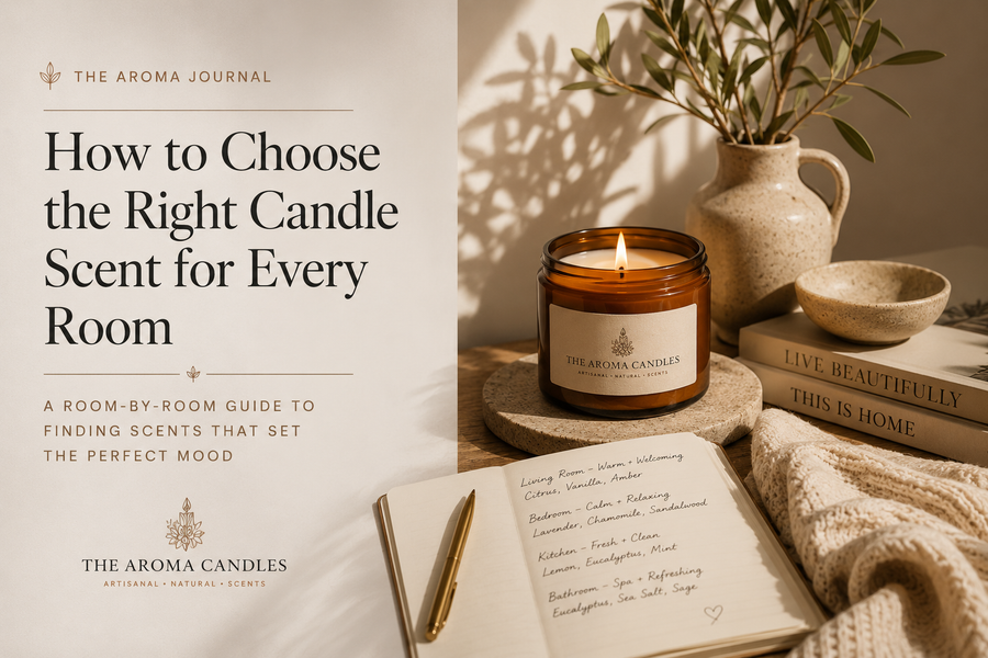 How to Choose the Right Candle Scent for Every Room