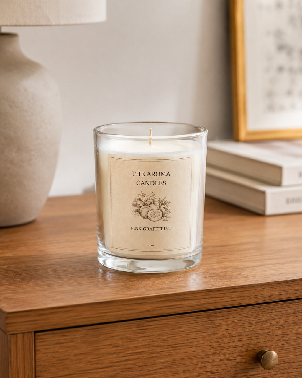Pink Grapefruit Candle