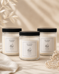 Fresh Linen Soy Blend Candle Set – 3 Pack